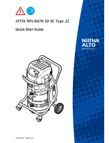 Nilfisk-ALTO ATTIX 995-0H Guida Rapida