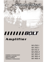 Audiovox POWER1050 - Mono Amplifier Manuale utente
