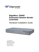 Edgewater Networks EdgeMarc 250AE Hardware Installation Manual