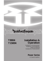 Rockford Fosgate T8004 Manuale del proprietario