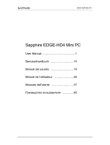 Sapphire Audio EDGE-HD4 Mini PC Manuale utente