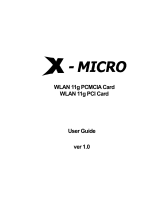 X-Micro XWL-11GPAR Manuale utente