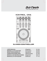 DJ-Tech Kontrol One Manuale utente