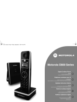 Motorola D800 Series Manuale utente