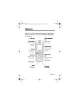 Motorola C381p - Cell Phone - GSM Manuale utente