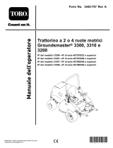 Toro Groundsmaster 3200 2-Wheel Drive Traction Unit Manuale utente