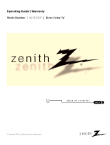 Zenith H27E55DT Istruzioni per l'uso