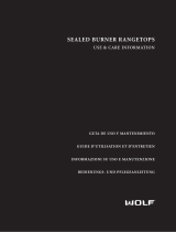Wolf Sealed Burner RangeTop Manuale utente