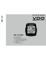 VDO MC 2.0 WR Manuale utente