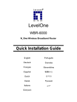 LevelOne NetCon WBR-6000 Quick Installation Manual