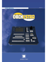 Analog way ORCHESTRA Manuale utente