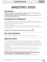 BELGACOM Maestro 2055 Manuale utente