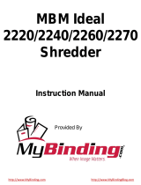 MBM Ideal 2240 Manuale utente