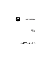 Motorola CDMA Manuale utente