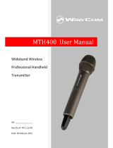 WisyCom MTH400 Manuale utente