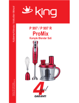 King P 997 ProMix Manuale utente