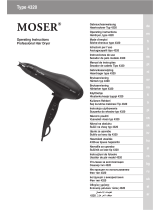 Moser 4320 Operating Instructions Manual