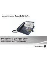 Alcatel-Lucent IP Touch 4068 Manuale del proprietario