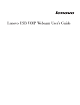 Lenovo USB WebCam - USB WebCam - Web Camera Manuale utente