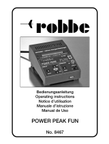 ROBBE POWER PEAK FUN 8467 Operating Instructions Manual