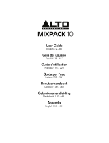 Alto MIXPACK 10 Manuale utente