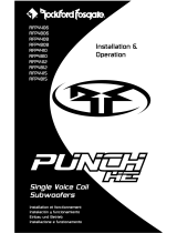 Rockford Fosgate Punch HE RFP3410 Manuale utente