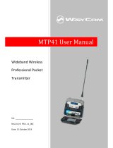 WisyCom MTP41 Manuale utente
