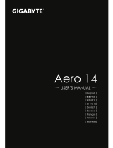 Gigabyte AERO 14 Manuale utente