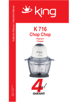 King K 716 Chop Chop Manuale utente