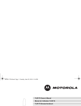 Motorola TLKR T6 Manuale del proprietario