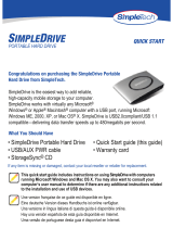 SimpleTech SimpleDrive SP-U25/250 Guida Rapida