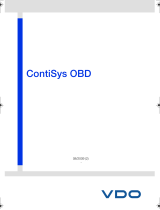 VDO CONTISYS OBD - Quick Reference Manual