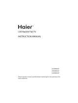 Haier LE39M600SF Manuale del proprietario
