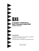 EPOX BX5 Instructions Manual