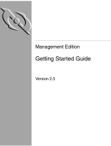 McAfee MANAGEMENT EDITION 2.5 Getting Started Manual