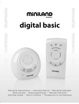 Miniland Baby digital basic Manuale utente