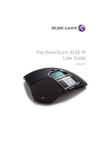 Alcatel-Lucent OmniTouch 4135 IP Manuale utente