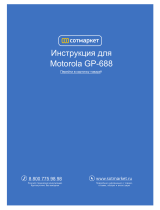 Motorola GP688R Manuale utente