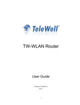 Telewell TW-WLAN Manuale utente