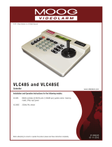 Moog Videolarm VLC485 Installation And Operation Instructions Manual
