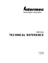 Intermec 6820 Series Technical Reference Manual