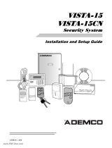 ADEMCO Security System VISTA-15 Guida d'installazione