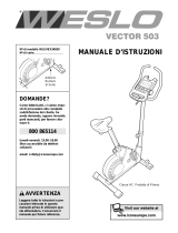 Weslo WLEVEX34830 Manuale D'istruzioni