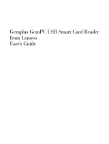 Lenovo 41N3040 - Gemplus GemPC USB Smart Card Reader Manuale utente
