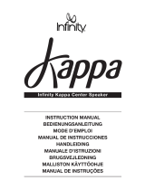 Infinity Kappa Manuale utente