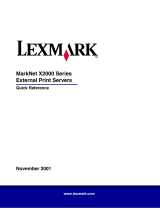 Lexmark MarkNet X2011e Manuale del proprietario