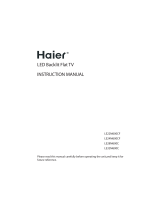 Haier LE24M600CF Manuale utente