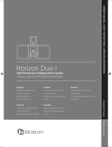 Boston Horizon Duo-i Manuale del proprietario