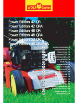 Wolf Garten Power Edition 42 QR Manuale del proprietario