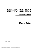 ADEMCO VISTA-15P Series Manuale utente